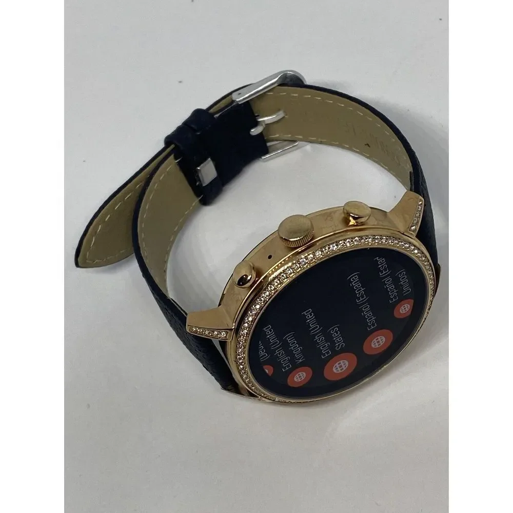 Fossil Gen 4 Authentic Digital Dial Smart Watch Custom Band FTW6015 AB473